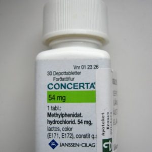 Køb concerta 36mg / 54 mg uden recept